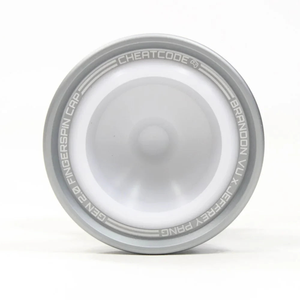 Brandon Vu x Jeffrey Pang CHEATCODE Yo-Yo - The Ultimate Fingerspin YoYo (Grey)