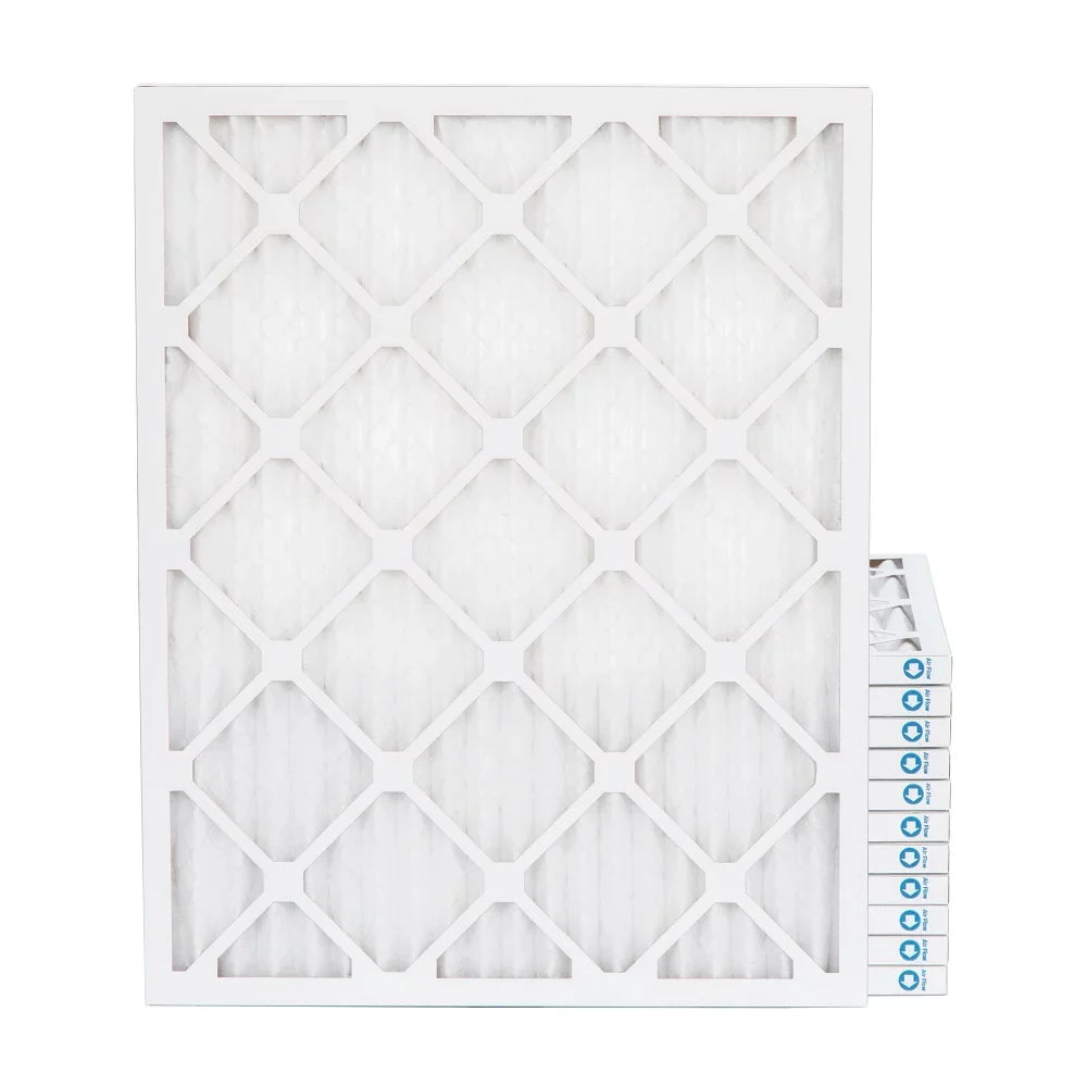 14x24x1 MERV 11 ( MPR 1000, FPR 7-8 ) Pleated 1" Air Filters for AC and Furnace. Case of 12. Exact Size: 13-1/2 x 23-1/2 x 3/4