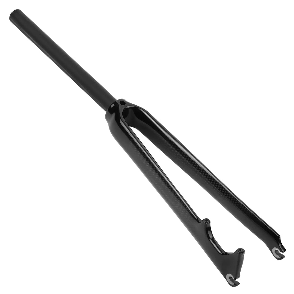 Walmeck Ultralight Carbon Fiber Road Bicycle Fork, 700C Bike Front Fork, Cycling Fork, 28.6mm, Improved Shock Absorption, Perfect for Rough Terrain
