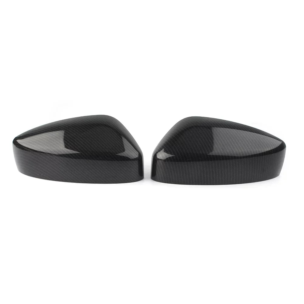 BFY Car Rearview Rear View Mirror Shield Trim For 2017 2018 2019 Mazda CX-5 ABS 2Pcs Carbon Fiber Styling
