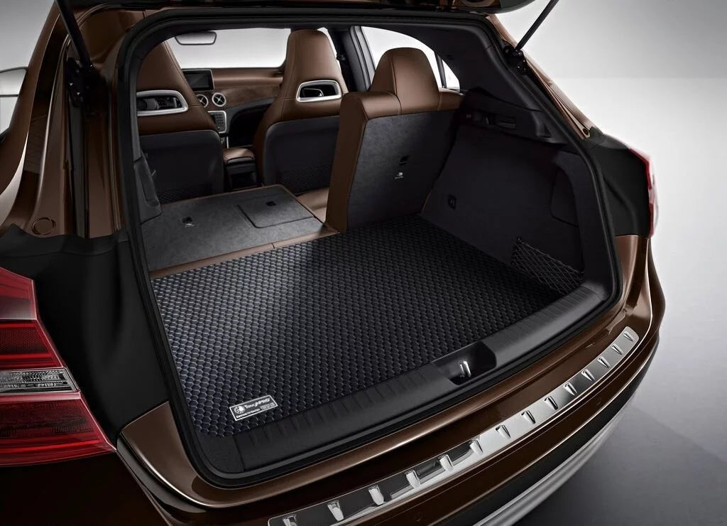 ToughPRO - Trunk Mat Fitting with TOYOTA Camry - All Climate Heavy Duty (Made in USA) - Black Rubber - 2009