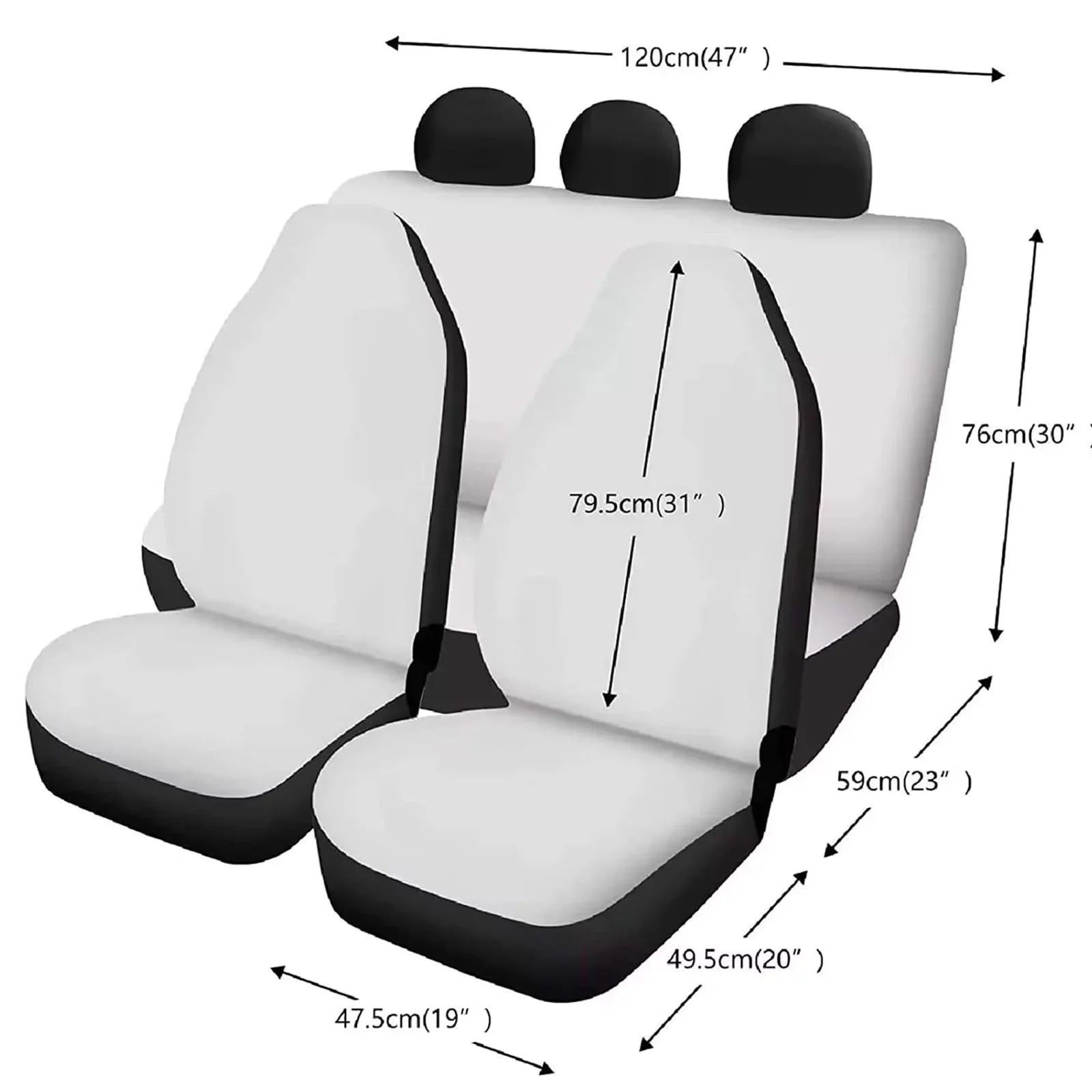 Binienty Interior Accessories Car Seat Protection Set of 8-Van Sedan Seatbelt Pad+Center Console Pad+Front Back Saddle Blanket Wrap Settring Wheel Shield AestheticMushroom Print