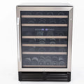 AVANTI WCR496DS WINE COOLERS Black On Stainless