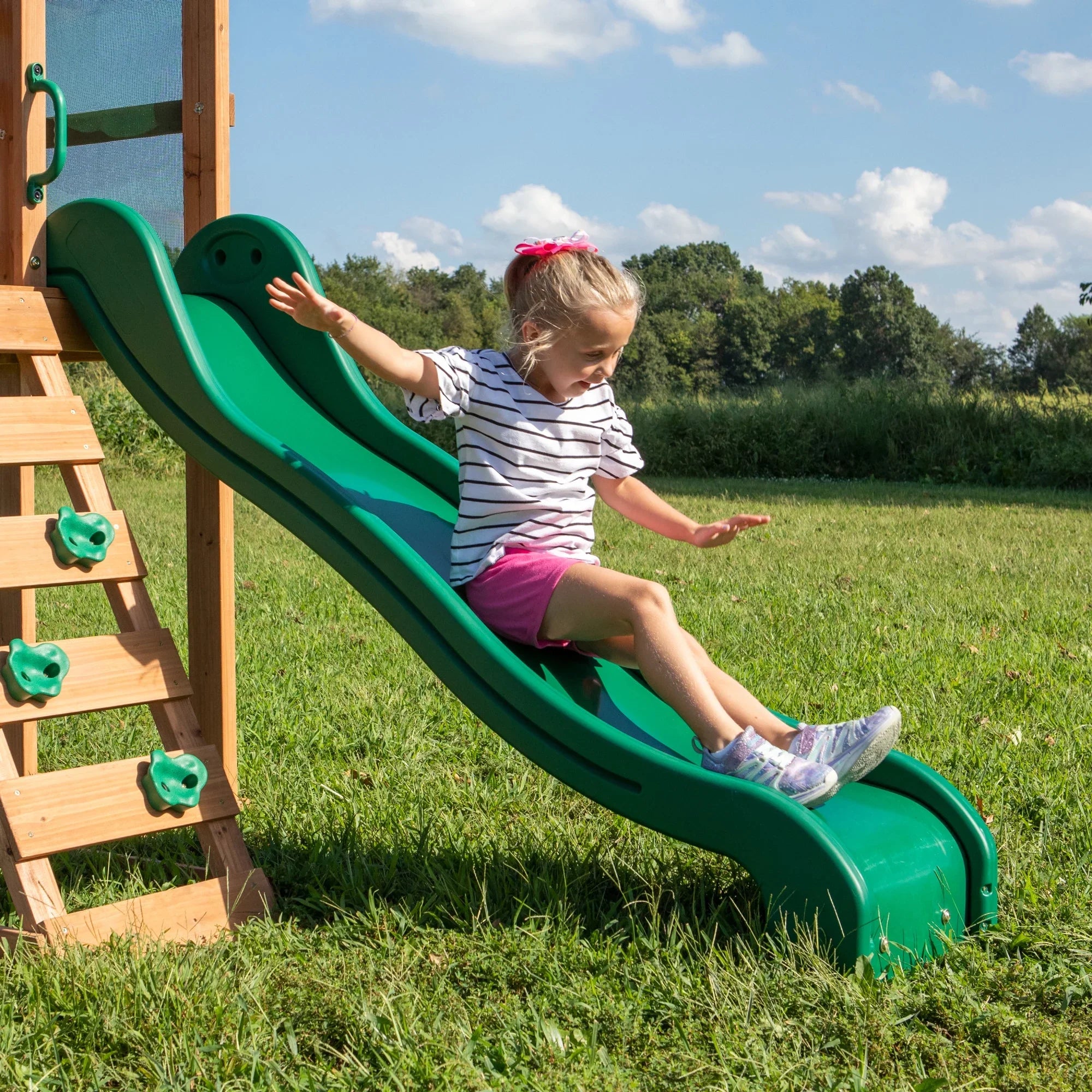 Backyard Coating Latch Hill Swing Set