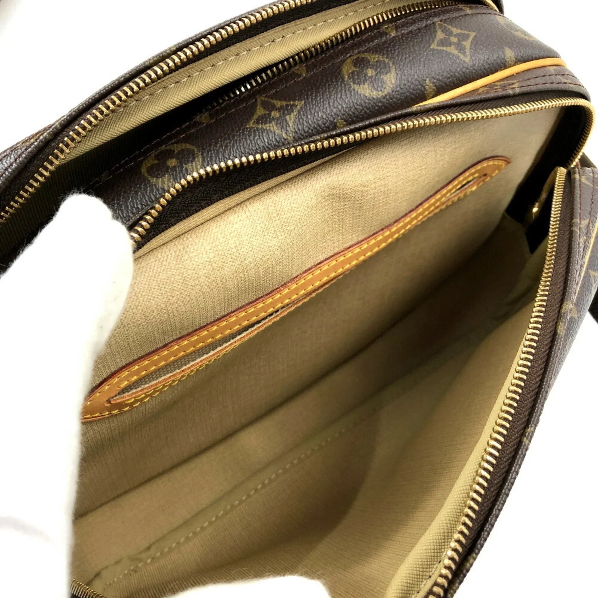 Pre-Owned Louis Vuitton Shoulder Bag Monogram Reporter PM M45254 Canvas Women's LOUIS VUITTON (Fair)
