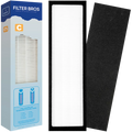 Filter Bros Filter C Fitting With GermGuardian FLT5000 - AC5000, AC5000E, HEPA Replacement For Home Air Cleaner Purifiers, AC5300B, AC5250PT With Technologies and AC5350B, AC5350BCA, AC5350W, AC530