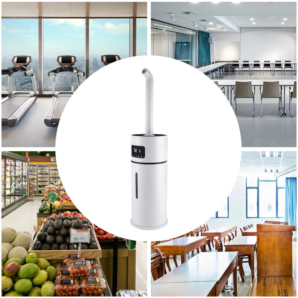 DENEST 4 Gal Commercial Large Humidifiers Style Industrial 360° Humidifier Whole-House