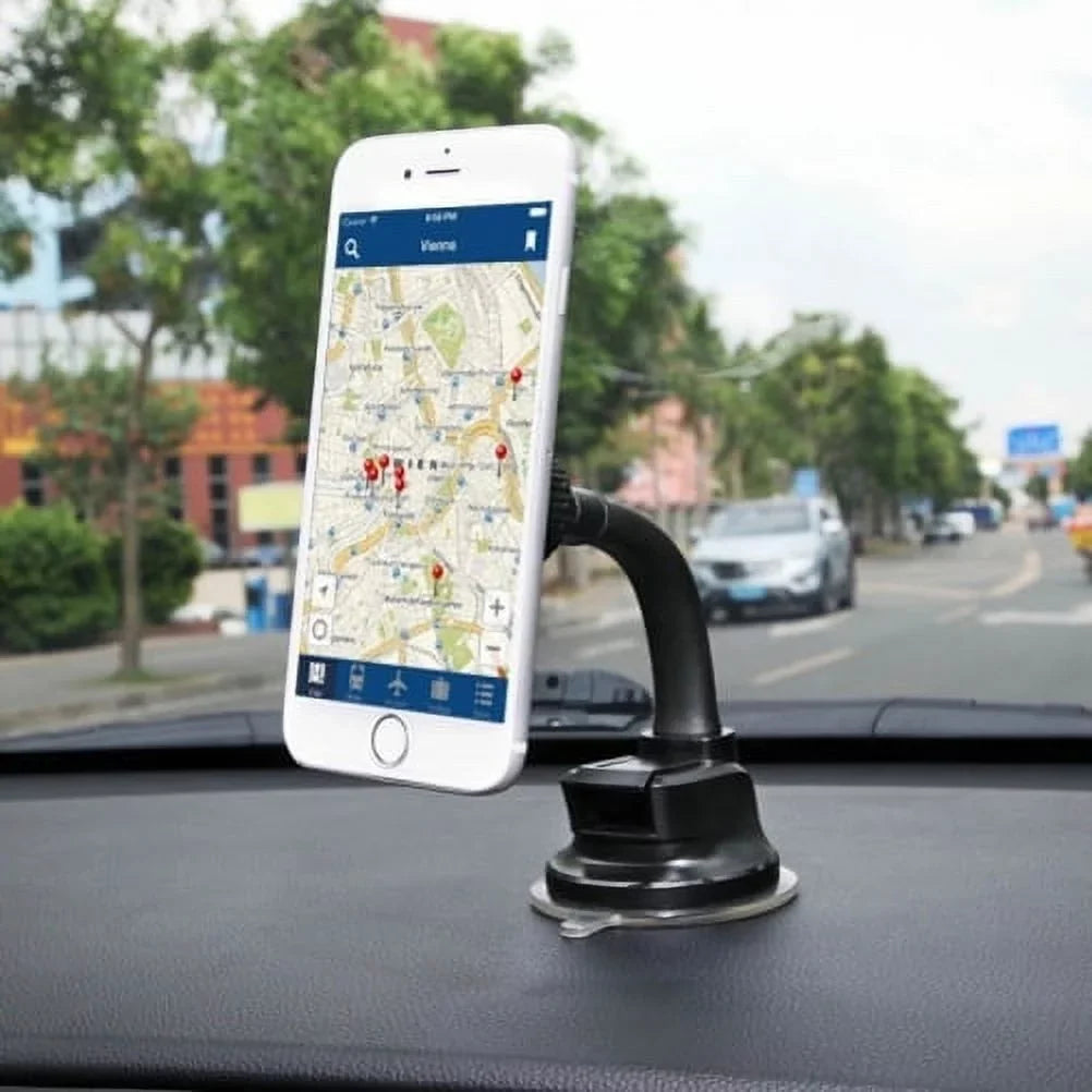Holder Magnetic Car Mount Dash Windshield Gooseneck N7Q for Nubia Red Magic 3 / 3S - OnePlus 6, 6T, 7T, 7 Pro - Razer Phone 2 - RED Hydrogen One - Samsung Galaxy Sky S9 Plus, S8 Plus S7