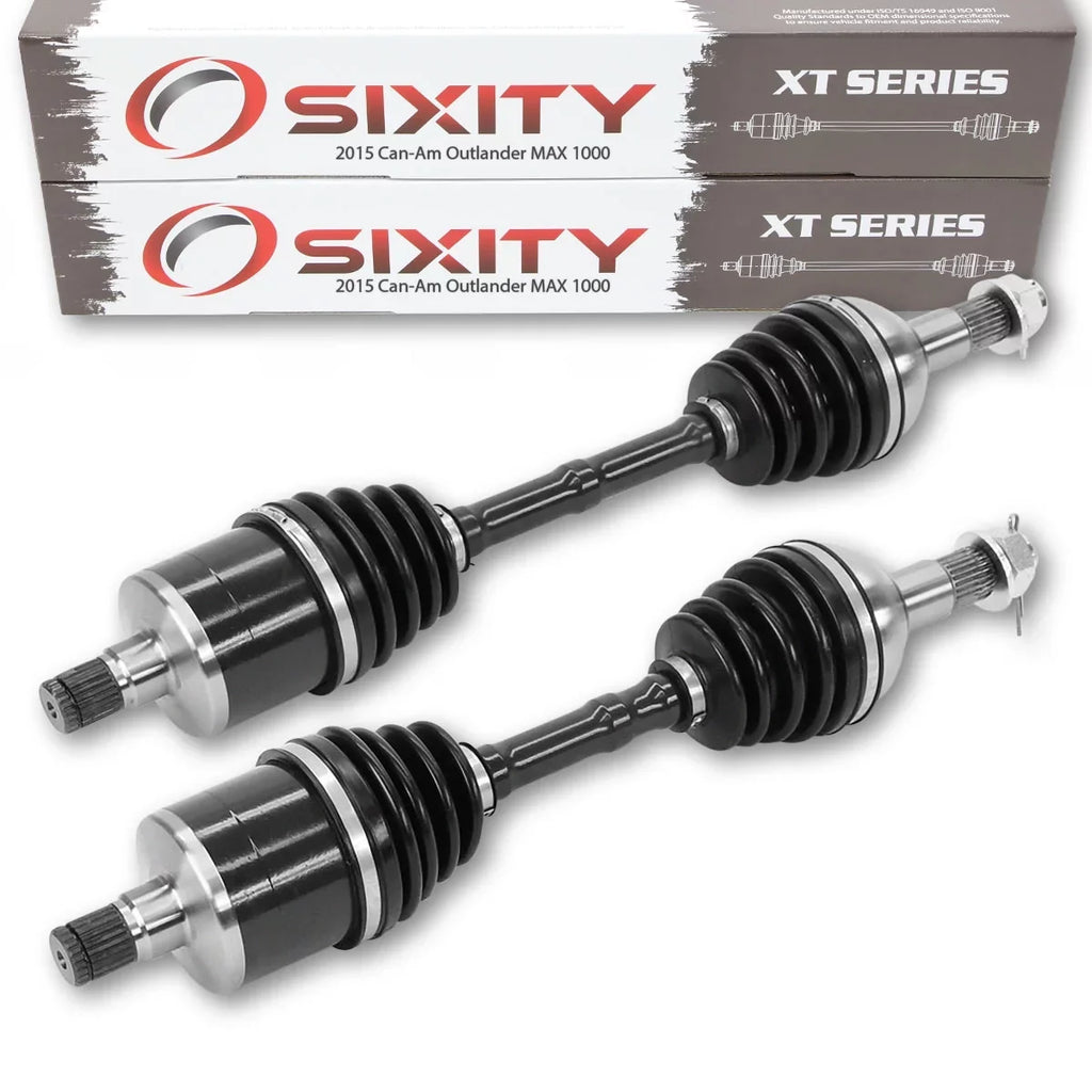 2 pc Sixity XT Rear Left Right Axle Fitting with Can-Am Outlander MAX 1000 2015 - EFI 4X4