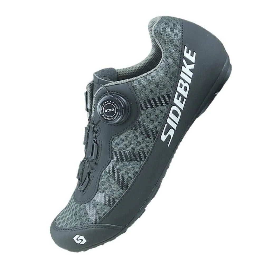 Optimal Women Men Sports Shoes Bike Biking Running Hiking Adults - Gray, 44