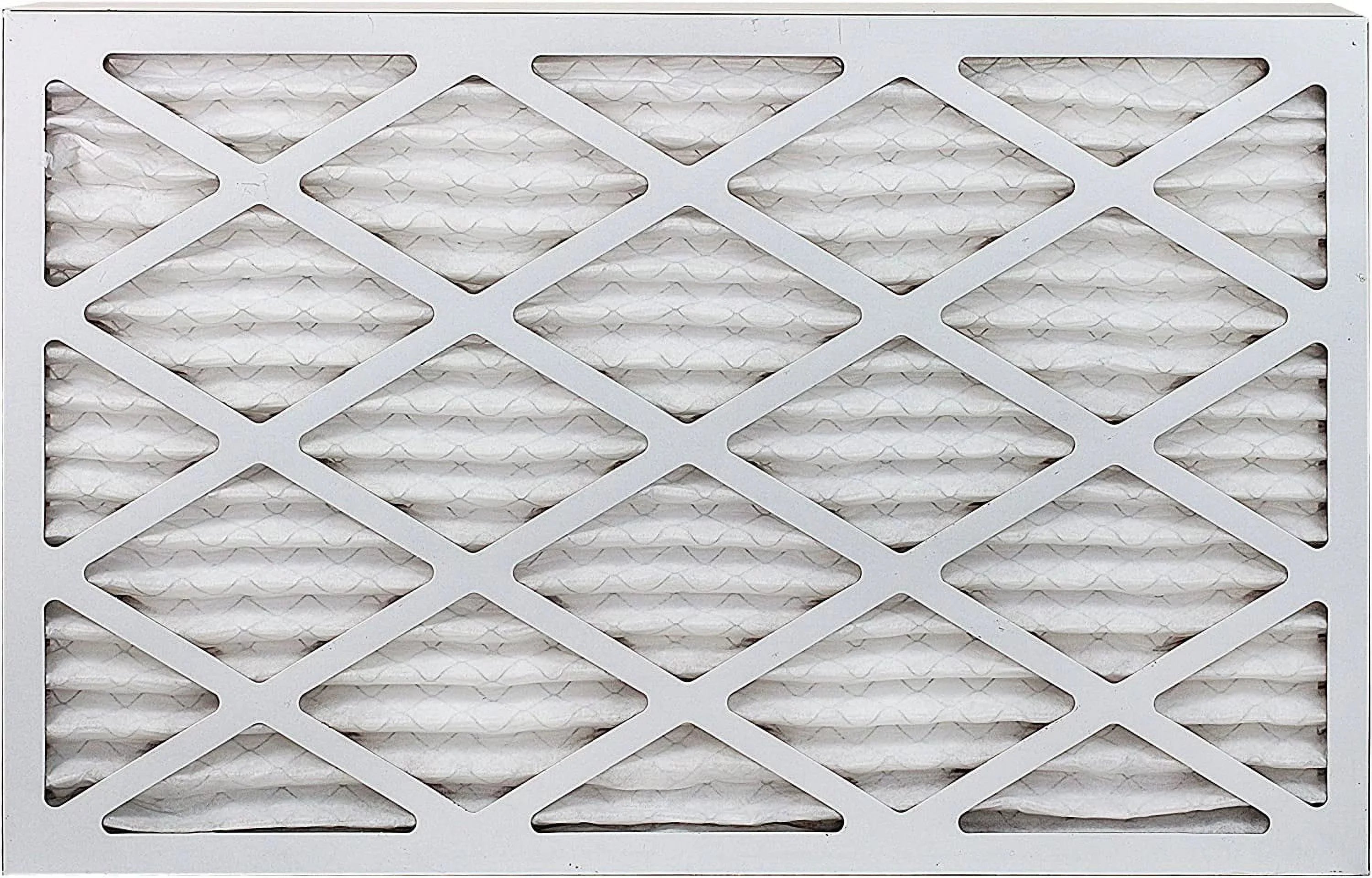 Filterbuy 12x20x1 MERV 8 Pleated HVAC AC Furnace Air Filters (12-Pack)