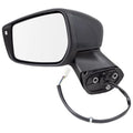 for 2015 to 2016 Nissan Versa_NOTE_H/B Left Driver LH Mirror Power, W/ SIDE VIEW CAMERA, SR MODEL, SMOOTH