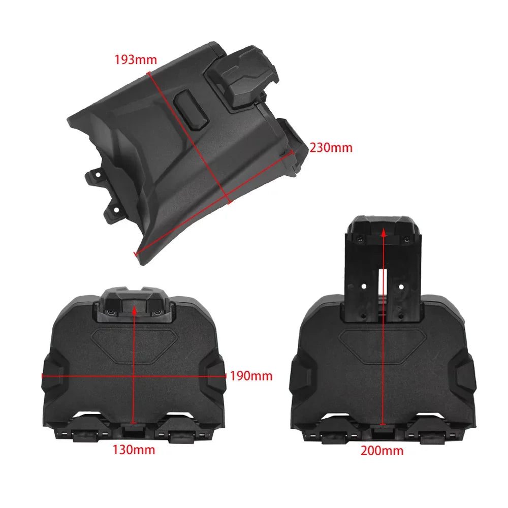 Pristin Storage Box,Easy Installation Device Am Maverick X3 Car Interior Box Auto Internal Installation Device Car Can Am Maverick Device Car Interior Internal Fit 2017-2022 Fit 2017-2022 Can QAHM