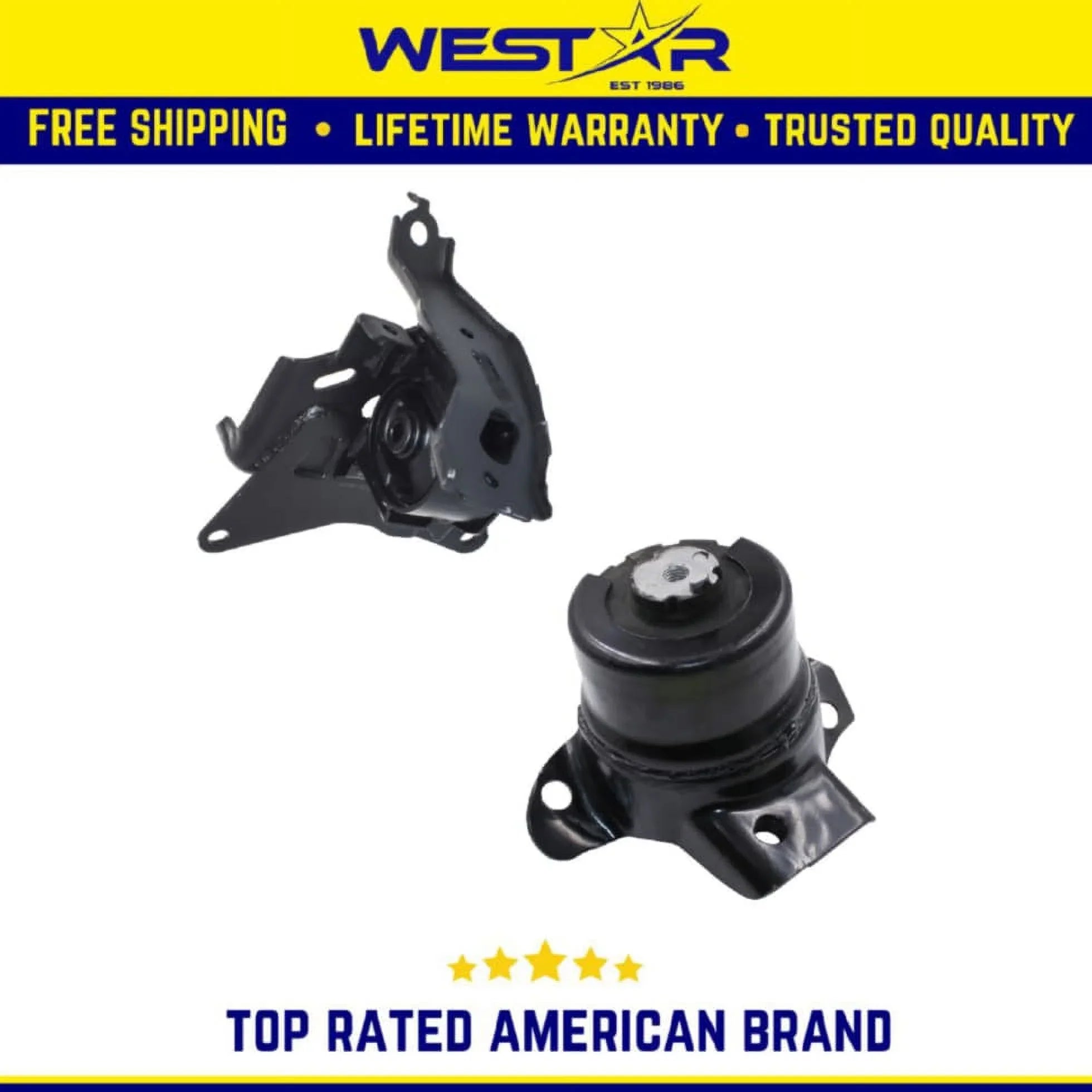 Front L & R Motor Mount 2PCS Suitable for 15-20 GMC Canyon 2.5/ 3.6L / 16-20 Canyon 2.8L Replaces 3350 3349