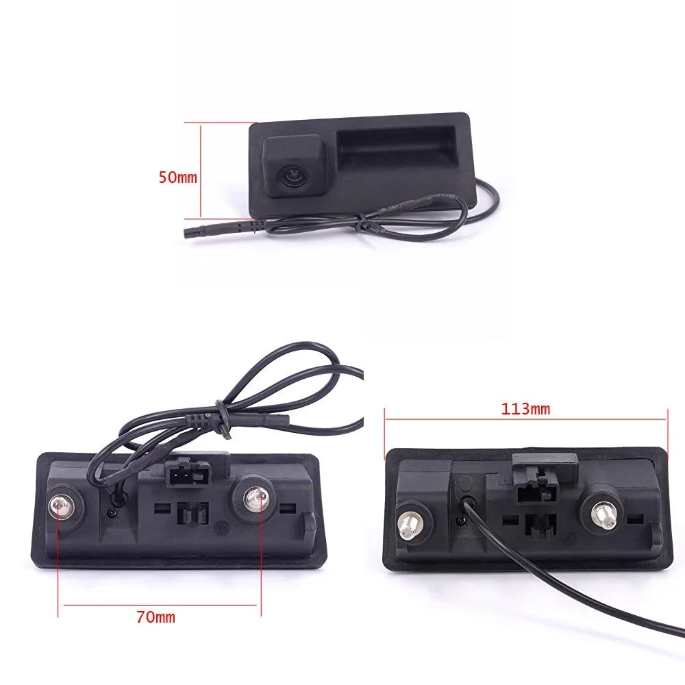 Car Trunk Handle Camera Rear View HD Camera for Audi A4 A5 S5 Q3 Q5 for VW Pat Tiguan Golf Pat Touran Jetta