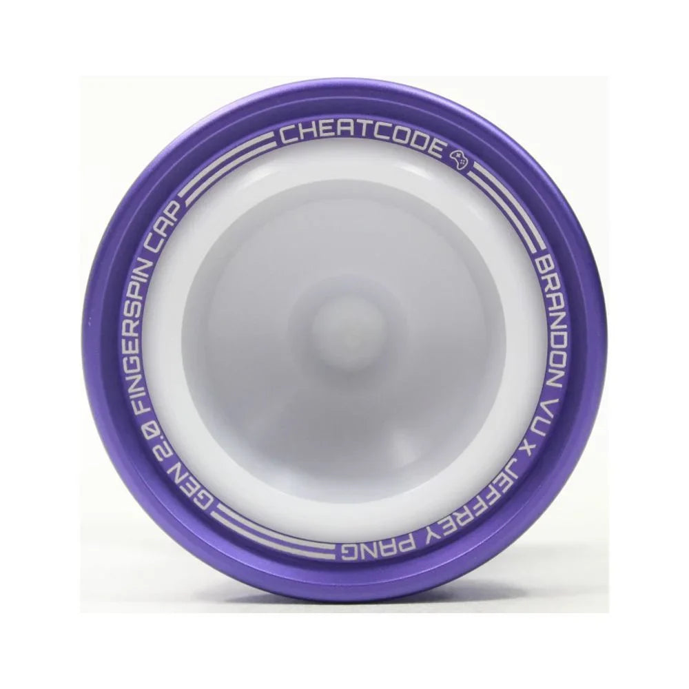 Brandon Vu x Jeffrey Pang CHEATCODE Yo-Yo - The Ultimate Fingerspin YoYo (Purple)