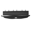 Ikon Motorsports Cargo Shield Suitable With 2014-2018 Subaru Forester (Only Fit Automatic Rear Gate) PVC & Aluminum Rod Black Security Rear Trunk Coating Security Retractable Shield