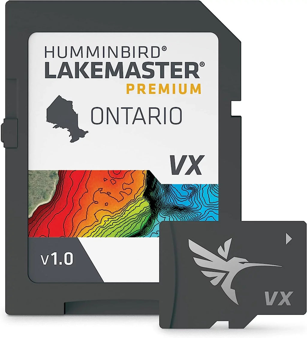 Humminbird LakeMaster Premium Ontario V1 One Craft Network VX Technology