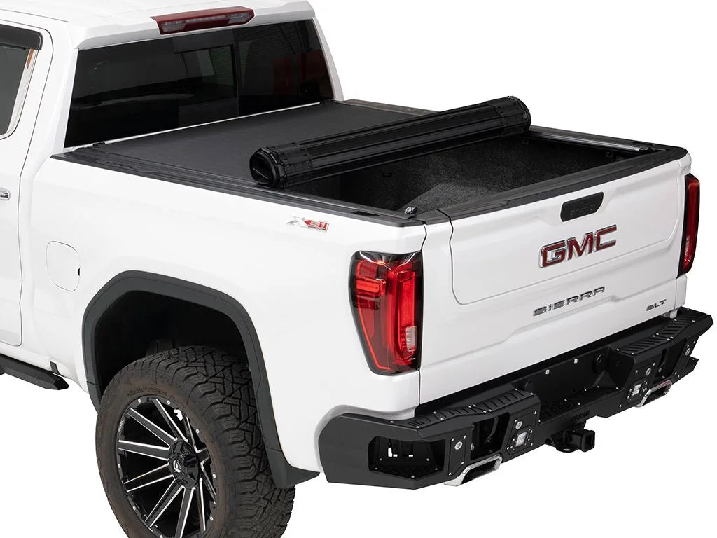 BAK by RealTruck Revolver X4s Hard Rolling Truck Bed Tonneau Coating | 80135 | Suitable with 2019 - 2023 Chevy/GMC Silverado/Sierra (Carbon Pro Bed) 5' 9" Bed (68")