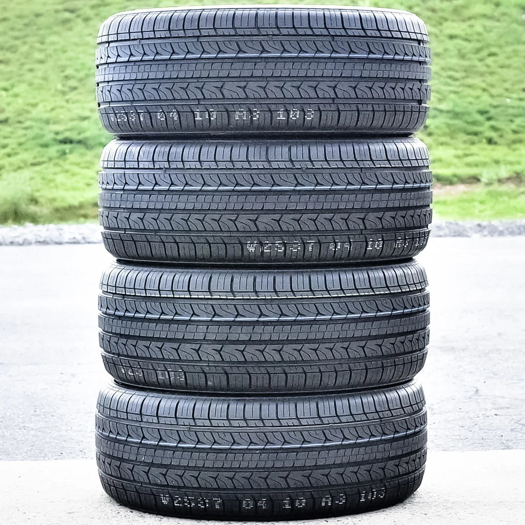 Set of 4 (FOUR) Joyroad Grand Tourer H/T 235/50R19 99V A/S All Season Tires Fits: 2018-19 Chevrolet Equinox Premier, 2020-23 Chevrolet Equinox LT