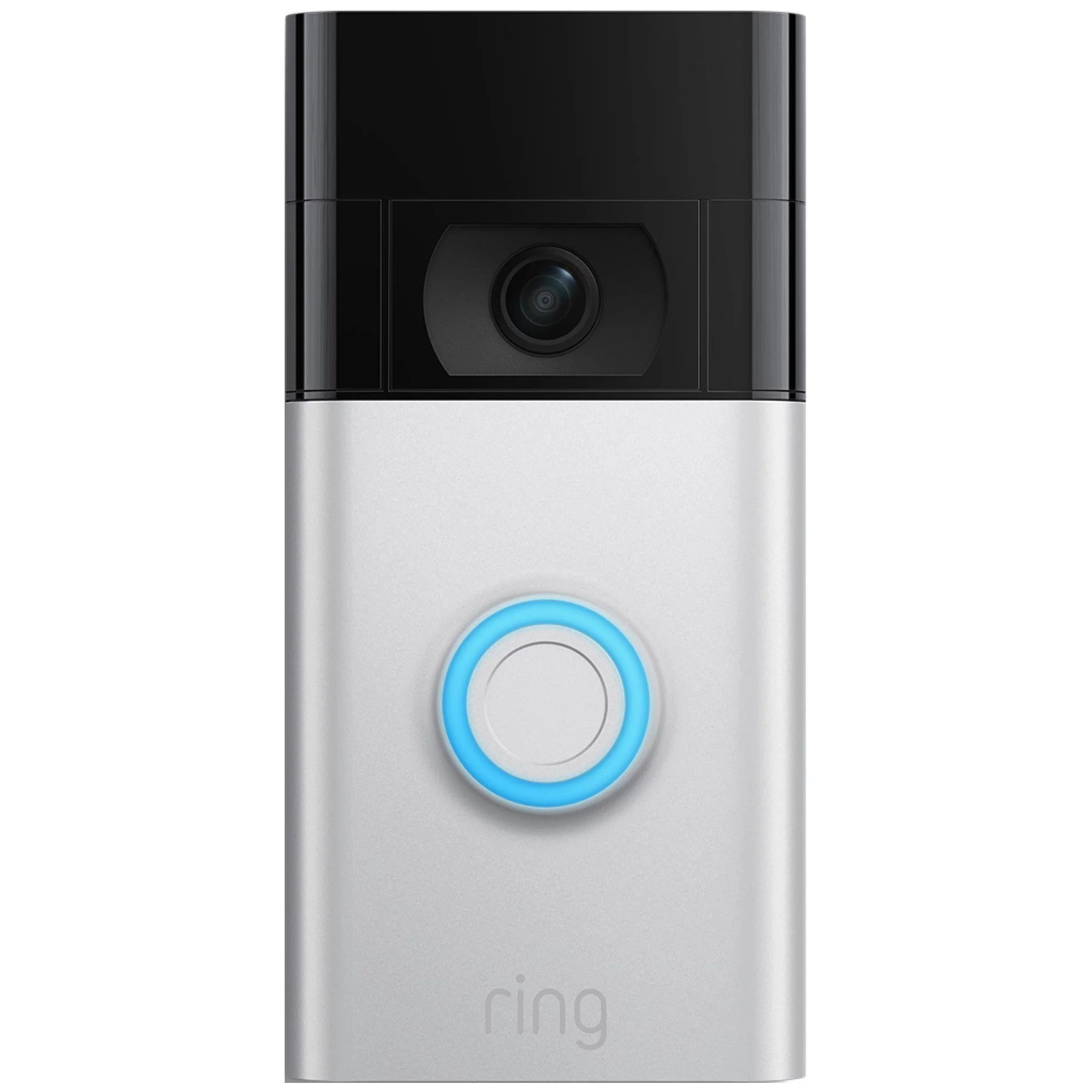 Ring_Video Doorbell Battery or Wired Satin , 1080p , Savings Story Cleaning Cloth, Camera, 6 in