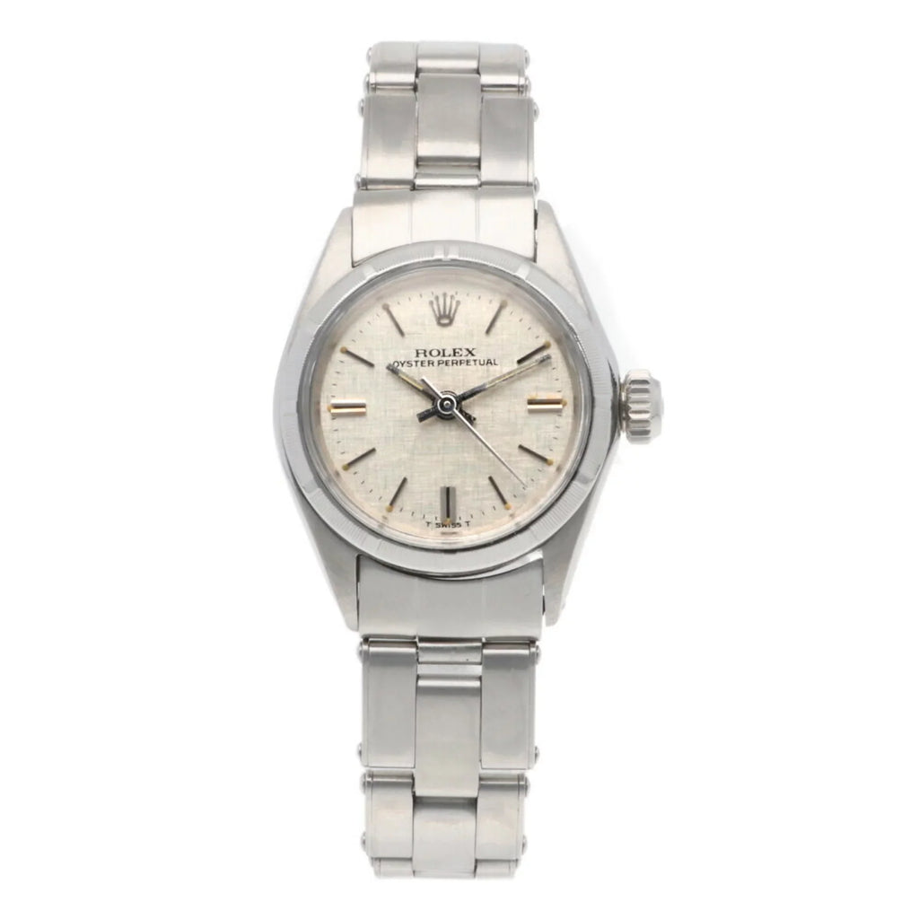 Pre-Owned Rolex Oyster Perpetual Watch Stainless Steel 6623 Automatic Winding Women's ROLEX (Fair)