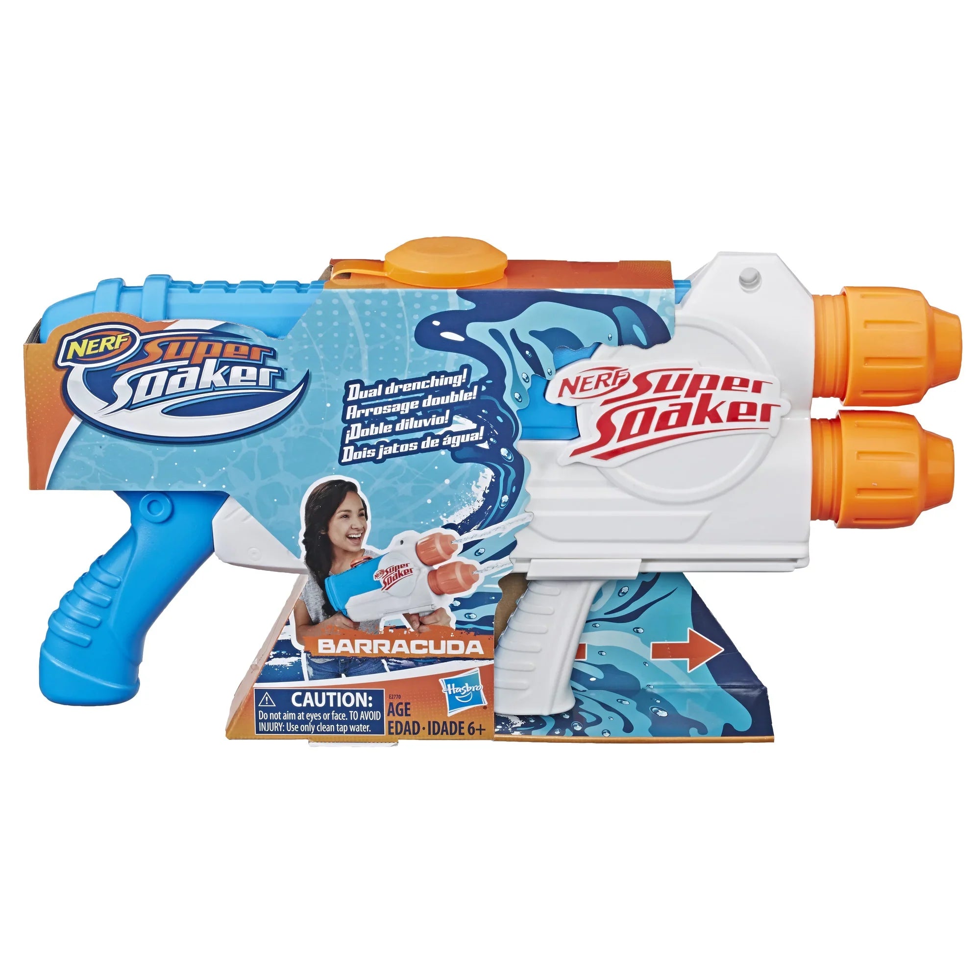 Super Soaker Barracuda Water Blaster, for Ages 6 and Up