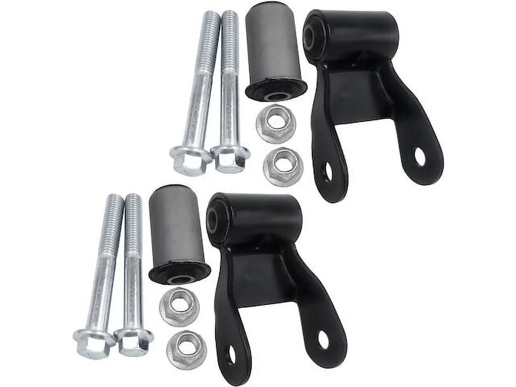 Rear Rearward Leaf Spring Shackle Set of 2 - Fitting with 1997 - 2010 Dodge Dakota 1998 1999 2000 2001 2002 2003 2004 2005 2006 2007 2008 2009