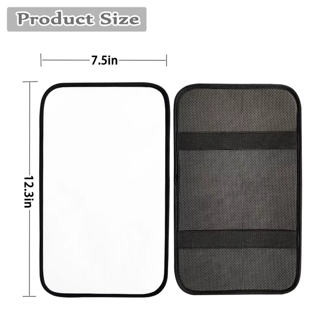 Binienty Interior Accessories Car Seat Protection Set of 8-Van Sedan Seatbelt Pad+Center Console Pad+Front Back Saddle Blanket Wrap Settring Wheel Shield AestheticMushroom Print