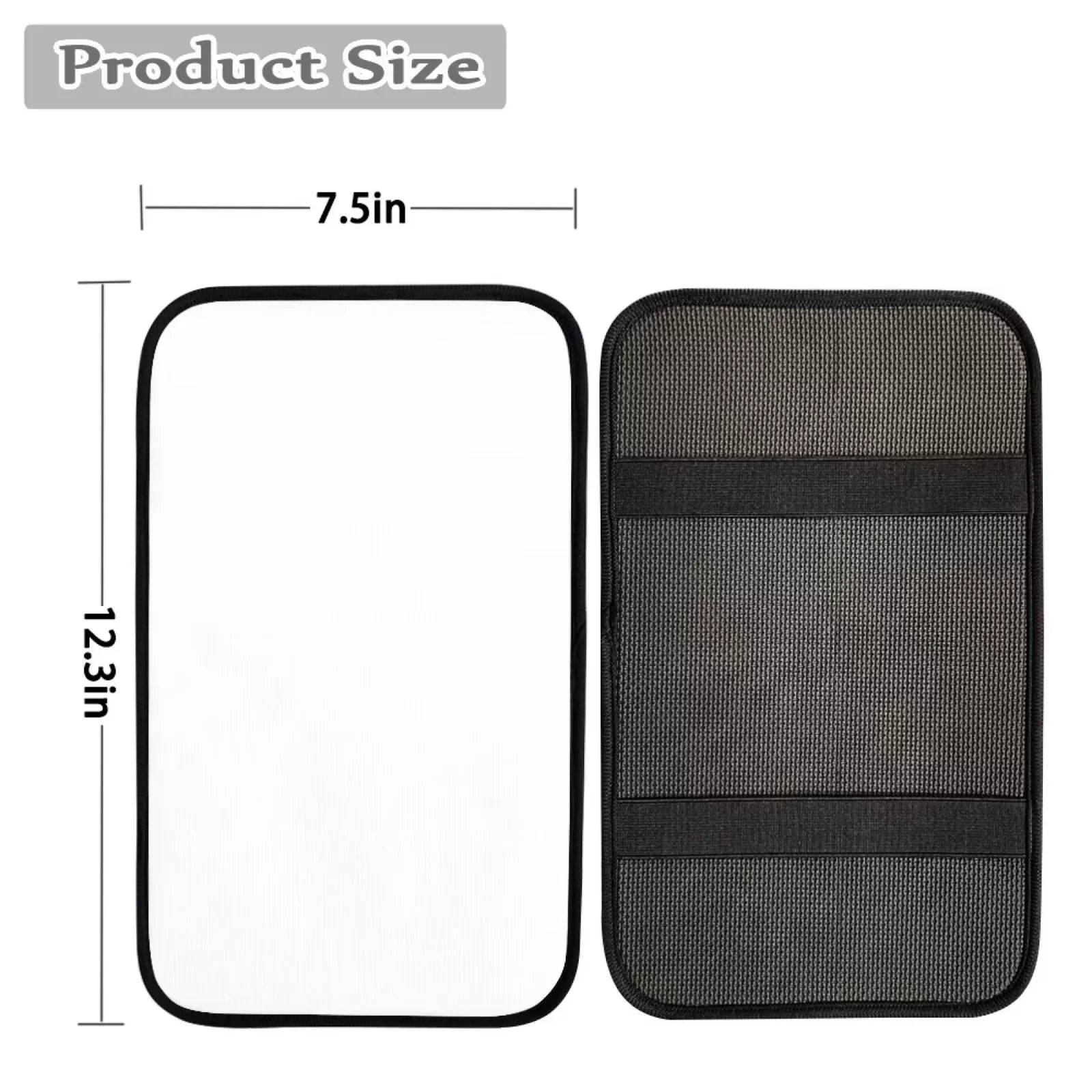 Binienty Interior Accessories Car Seat Protection Set of 8-Van Sedan Seatbelt Pad+Center Console Pad+Front Back Saddle Blanket Wrap Settring Wheel Shield AestheticMushroom Print