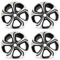 18" SET OF 4 18X7.5 Machined BLACK Wheels For 2014 2015 Honda Civic OEM Standard Replacement Rim