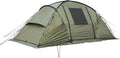 YANPO Glamping Tent with Porch, 2/3/4/5/6 Person Strong Climate Camping Tent, Large Family Tent with Room Divider, Easy Setup Tent with Screen Room