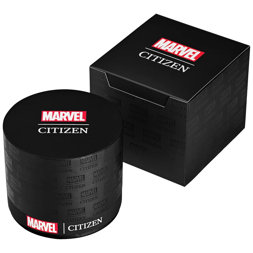Citizen Men's Eco-Drive Marvel Thor Black IP Stainless Steel Watch - BM6987-50W
