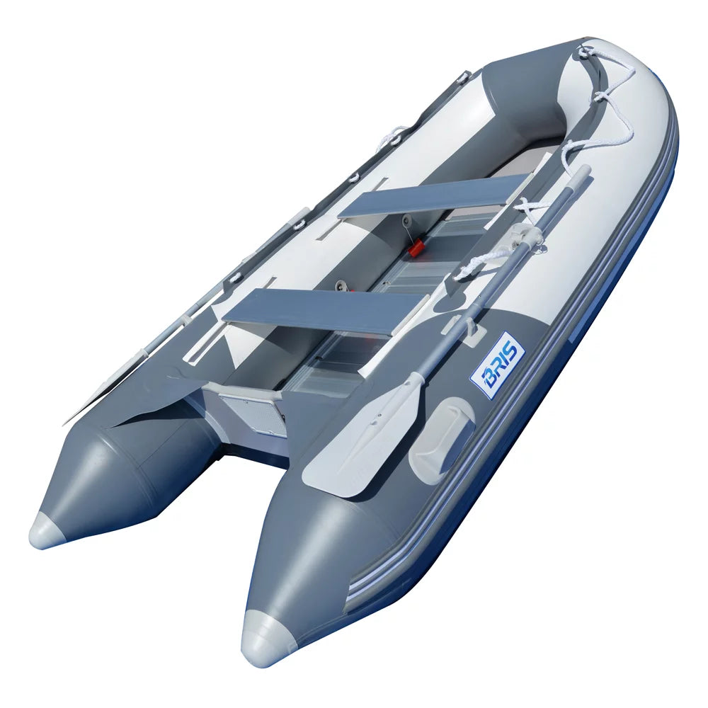 BRIS 9.8 Ft. Inflatable Vessel Dinghy Tender Raft with Aluminum floor