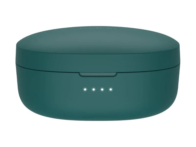 Belkin SoundForm™ Bolt, True Wireless Earbuds, Wireless Charging, IPX5 Sweat and Water Strong USB-C, Up to 28 Hours of Battery Life, iPhone, Galaxy, Pixel and More - Teal