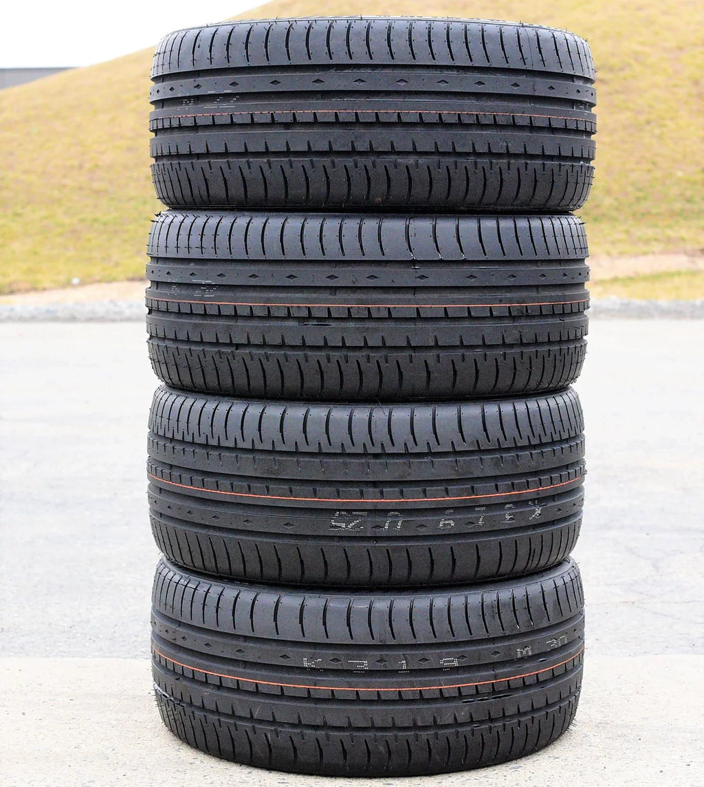 Pair of 2 (TWO) Accelera Phi 235/40ZR18 235/40R18 95Y XL A/S High Performance Tires Fits: 2012-18 Ford Focus Titanium, 2017-23 Honda Civic Sport Touring
