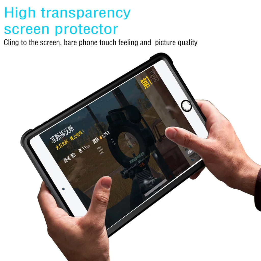 Coating iPad Air 3 Case 2019 Waterproof, iPad Pro 10.5 Case Rugged Full Body Protective Transparent Wrap with Built in Screen Protector Shockproof Case for iPad Air 3 2019/ iPad Pro 10.5 2017,Black