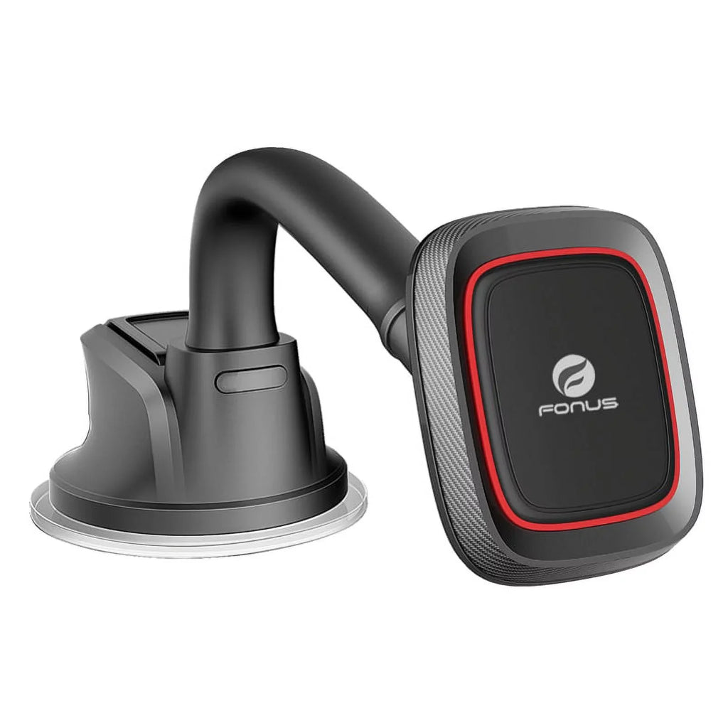 Holder Magnetic Car Mount Dash Windshield Gooseneck N7Q for Nubia Red Magic 3 / 3S - OnePlus 6, 6T, 7T, 7 Pro - Razer Phone 2 - RED Hydrogen One - Samsung Galaxy Sky S9 Plus, S8 Plus S7