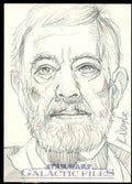 Kevin Doyle Autograph Sketch Card Card 2012 Star Wars Galactic Files #1/1