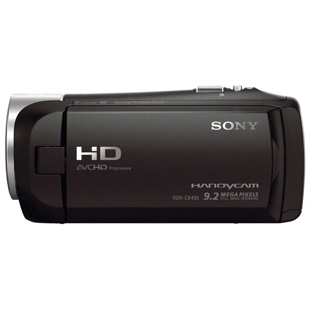 Sony HDR-CX405 HD Handycam + Extra Battery + LED - 16GB Kit