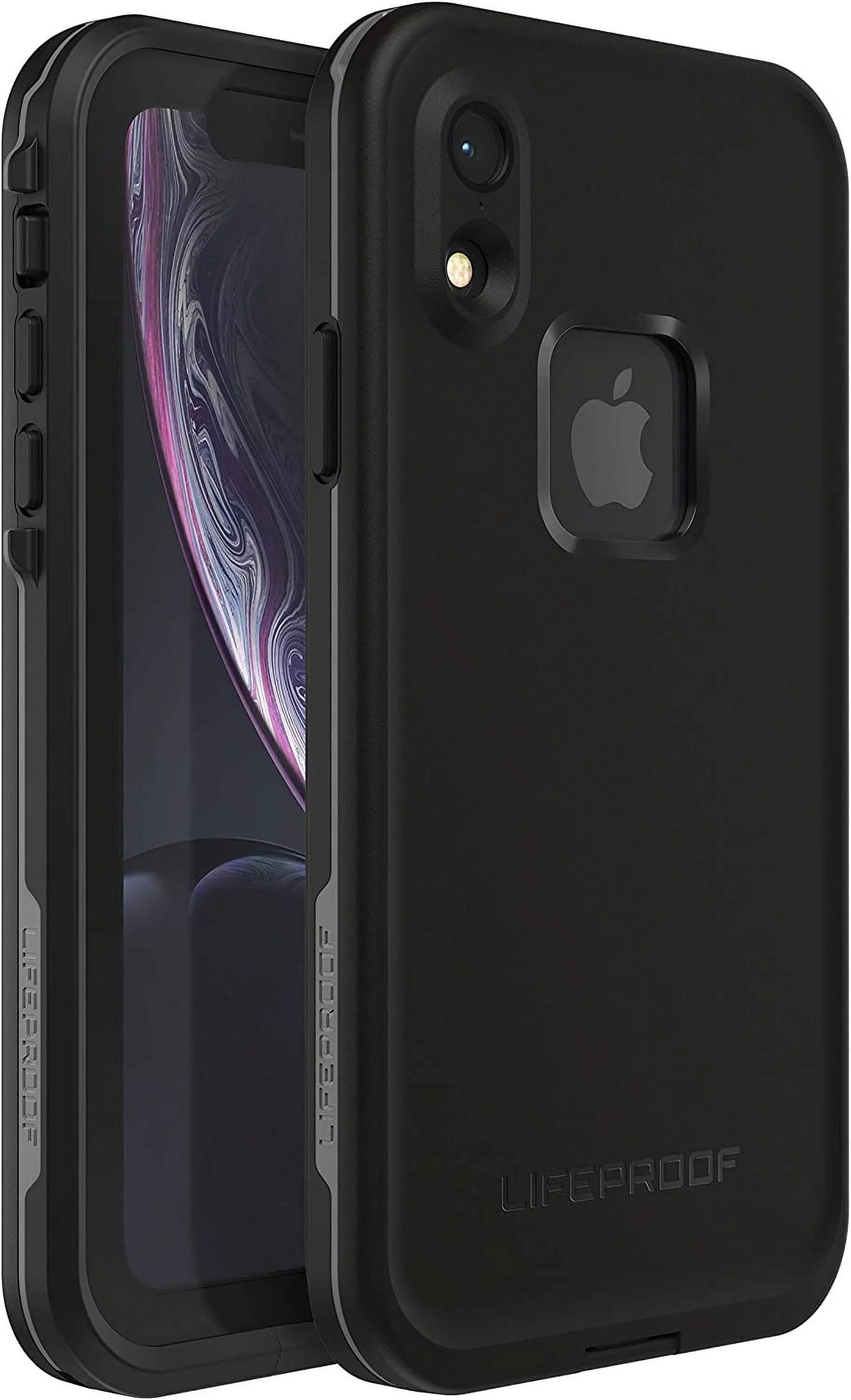 LifeProof FRE Series Waterproof Case for iPhone XR, Asphalt