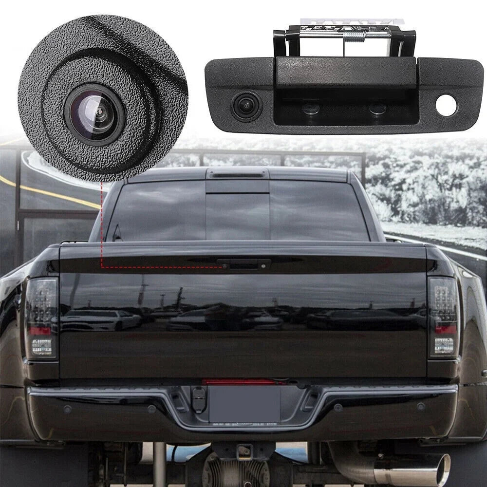 Enhance Safety with Tailgate Handle Backup Camera – Fitting with Dodge Ram 1500 (09-17) & 2500 3500 (10-19)