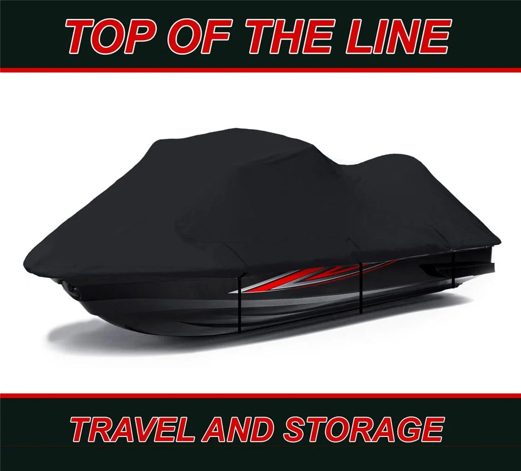 BLACK 600 DENIER JetSki Shield Fitting for Polaris Pro 785 1999 2000 Jet Ski Coating 1-2 Seater