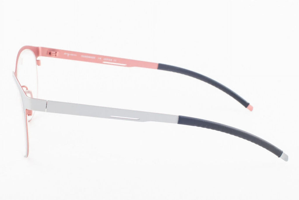 Orgreen CONNAISSEUR 382 Matte Silver / Matte Coral Titanium Eyeglasses 50mm
