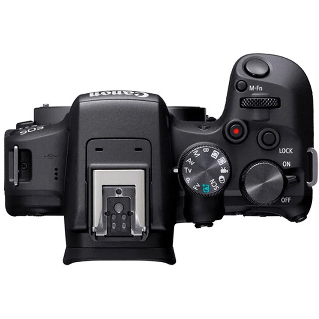 Canon EOS R10 Mirrorless Camera (Body Only) with SanDisk 128GB Memory Card + Case + SV Premium Accessory Bundle
