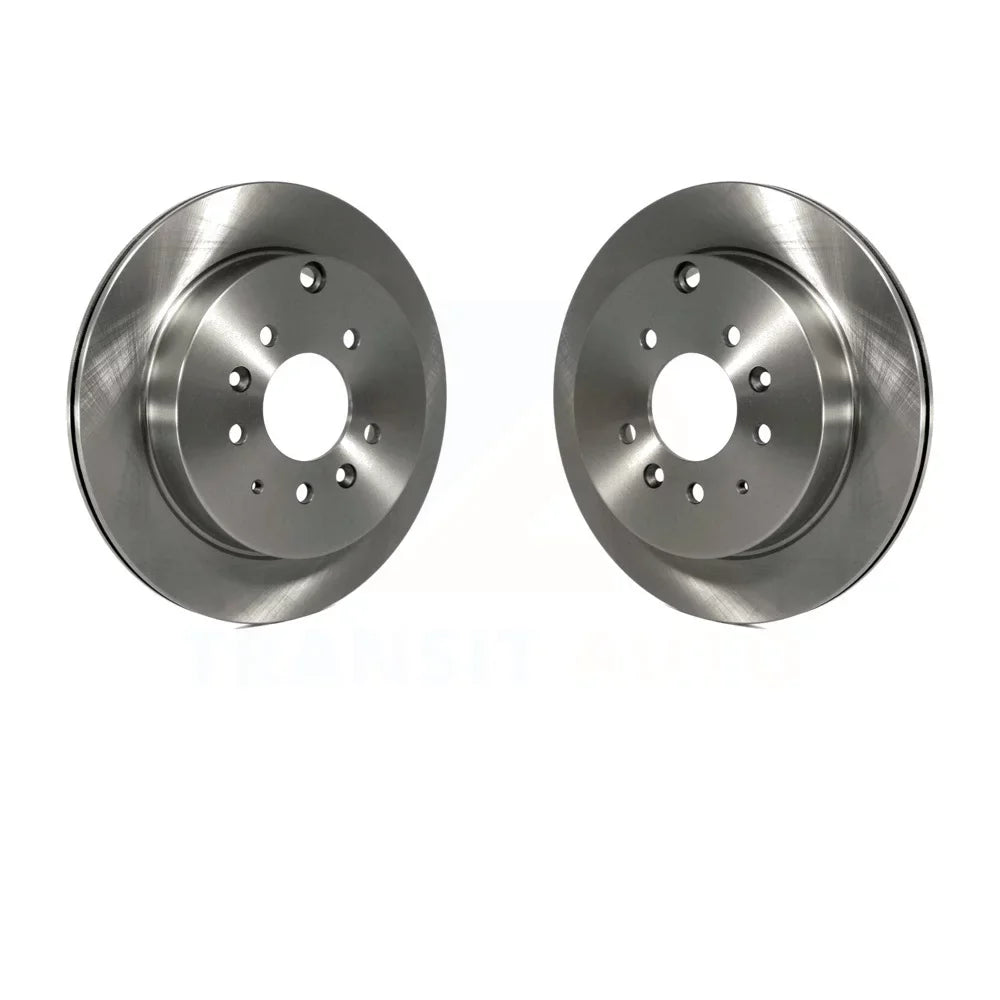 Rear Disc Brake Rotors Pair For Ford Edge Mazda CX-7 Lincoln MKX K8-100855