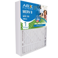 20x25x5 Air Filter MERV 8 Comparable to MPR 700 & FPR 5 Fitting with Honeywell FC100A1037 Premium USA Made 20x25x5 Furnace Filter 1 Single Filter by AIRX FILTERS WICKED CLEAN AIR.