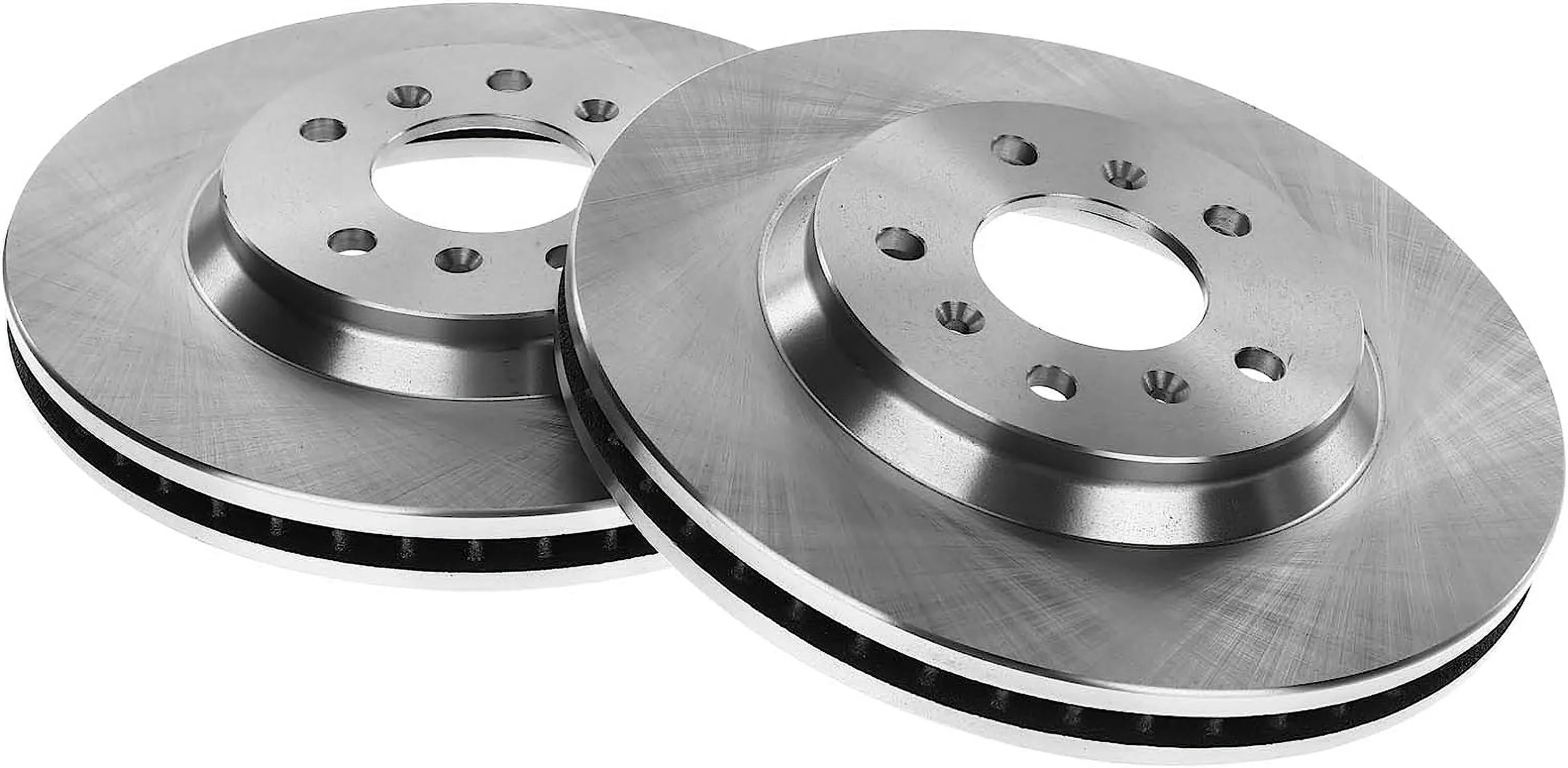 A-Premium Front Disc Brake Rotors Set Matching with Chevrolet Impala 2006-2013 Impala Limited 2014-2016 Monte Carlo 2006-2007 Buick Lucerne