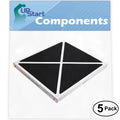 5-Pack Replacement for Hunter 30930 Air Purifier Filter - Suitable with Hunter 30930 Air Filter