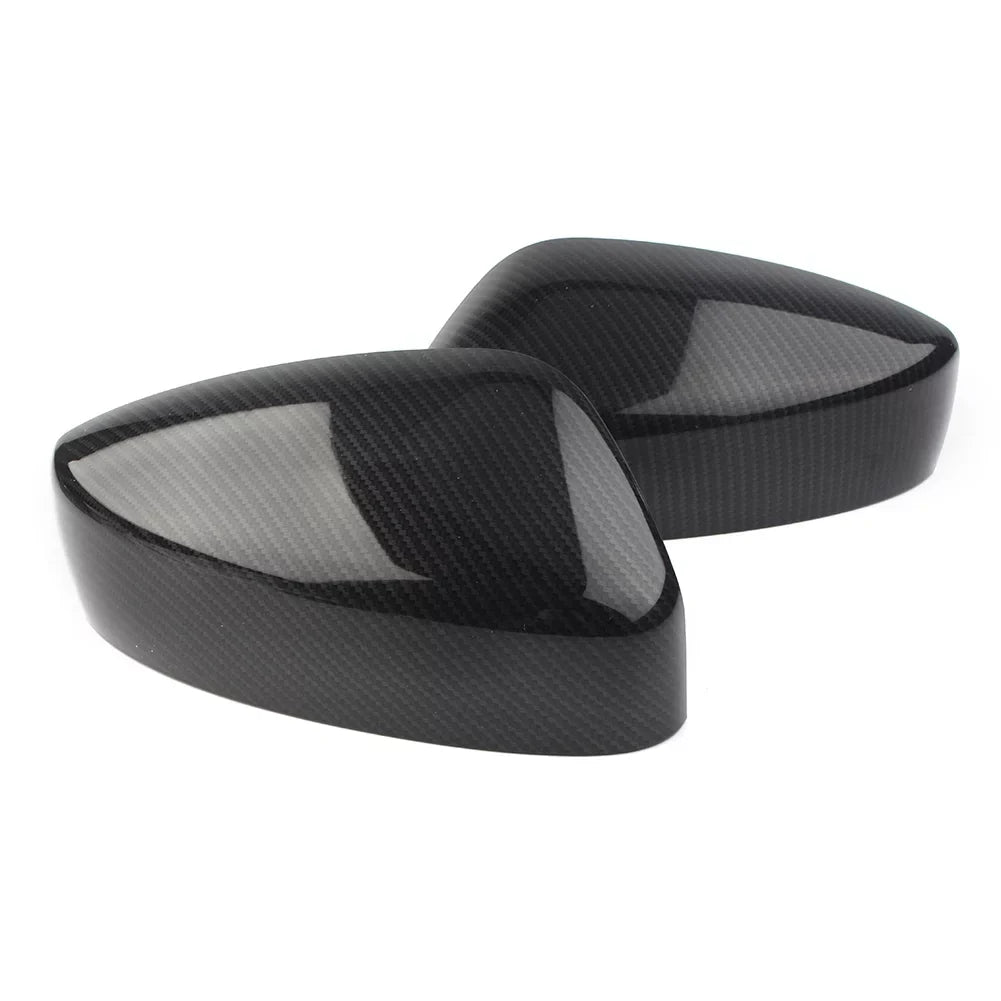 BFY Car Rearview Rear View Mirror Shield Trim For 2017 2018 2019 Mazda CX-5 ABS 2Pcs Carbon Fiber Styling